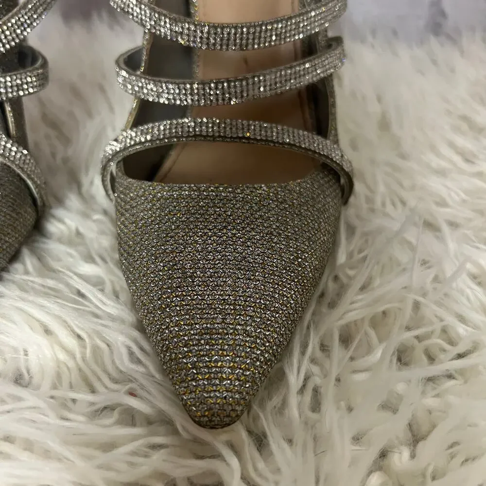 Just Fab Rhinestone Heels - Picture 4 of 12